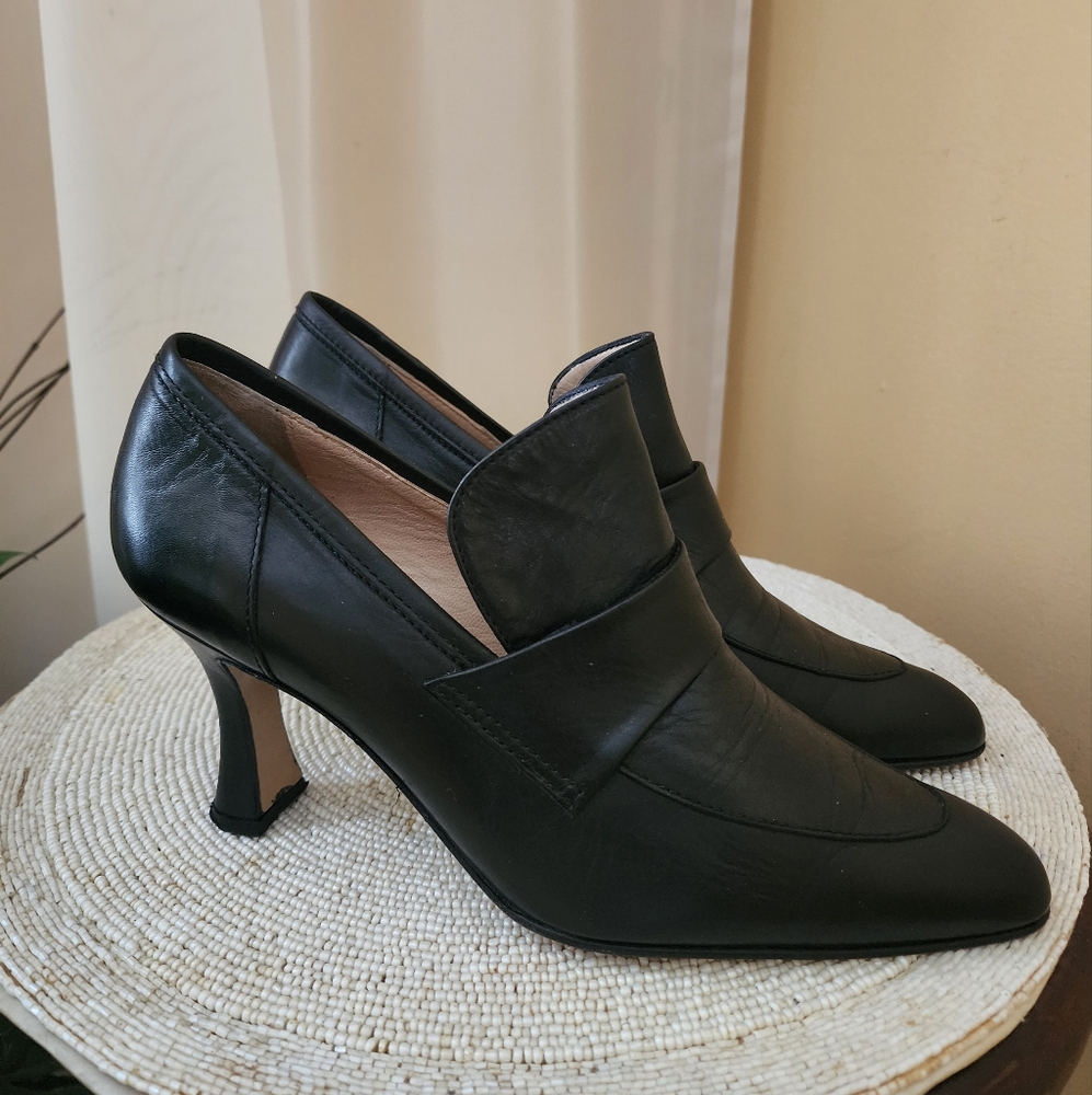 Pied a terre Women's Leather Heels made In Italy Siz.39 US 7.5.Like New - Picture 3 of 10